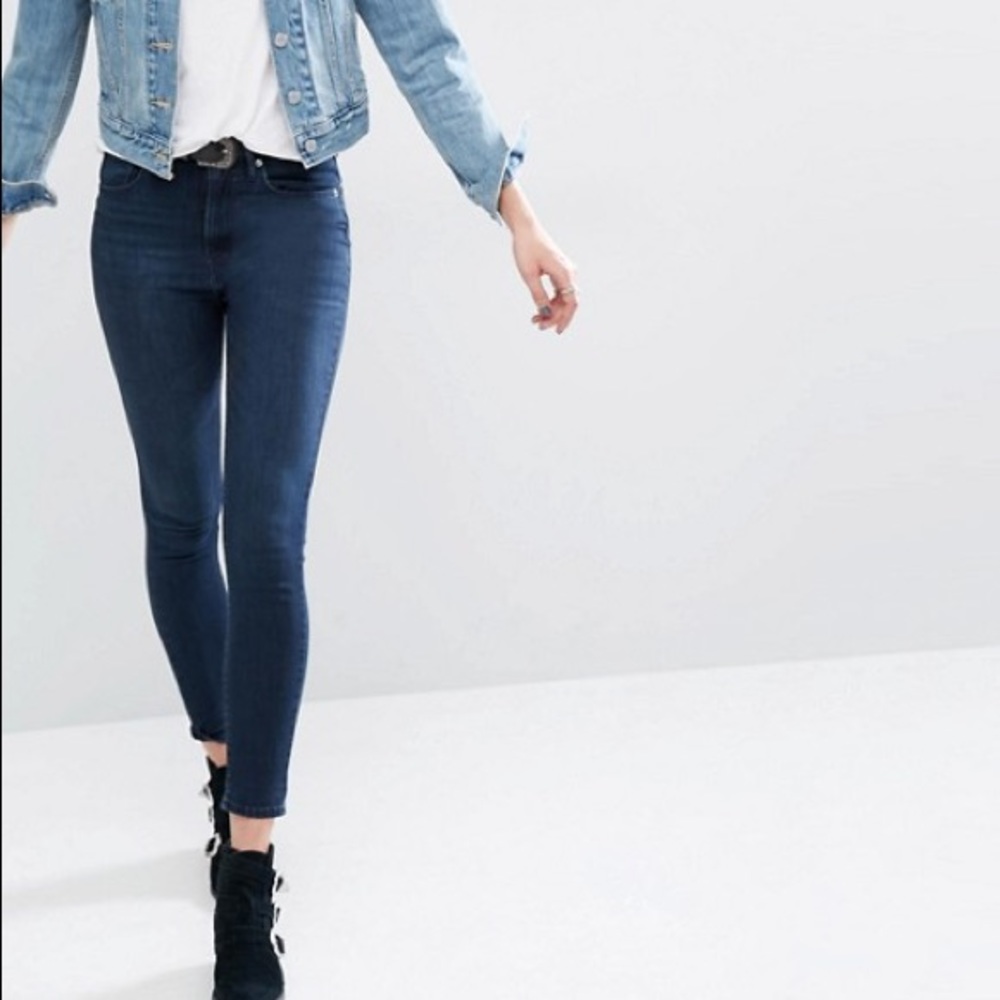 Levi's Mile high skinny jeans